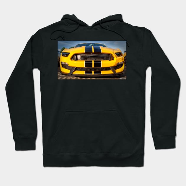 American Muscle Car Hoodie by kenmo